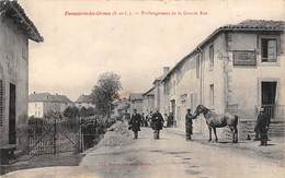 Dampierre Les Ormes          71       Prolongement De La Grande Rue        Voir Scan) - Andere & Zonder Classificatie