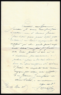 1831 - Vincenzo Salvagnoli - Lettera Manoscritta Autografa E Firmata Dal Celebre Patriota, Datata 14... - Altri & Non Classificati