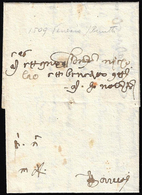 1509 - Lettera Completa Di Testo Da Venezia 3/3/1509 A Berutti. Rara.... - Lombardije-Venetië