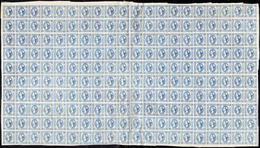 1863 - 15 Cent. Litografico, II Tipo (13), Foglio Completo Di 200 Esemplari, Mostrante Gli Interspaz... - Other & Unclassified