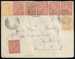 1877 - 2 Cent., Sei Esemplari, 10 Cent. De La Rue, Tiratura Di Torino (T15,T17), Lievi Difetti, Su B... - Otros & Sin Clasificación