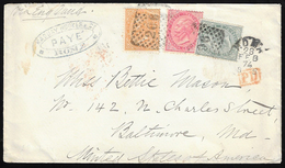 1874 - 5 Cent., 10 Cent., 40 Cent. De La Rue, Tiratura Di Torino (T16,T17,T20), Ottimo Stato, Su Bus... - Other & Unclassified