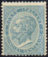 1863 - 15 Cent. De La Rue (L18), Discreta Centratura, Gomma Integra, Perfetto. Cert. Diena.... - Andere & Zonder Classificatie