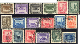 1935/38 - Pittorica, Dent. 14 (213/229), Usati, Perfetti. A. E R.Diena Per Il 20 Lire.... - Somalië