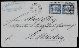 FINLANDIA 1866 - 5 K., Perforazione II Tipo (3B), Coppia Verticale, Dentellatura Perfetta, Due Punti... - Andere-Europa