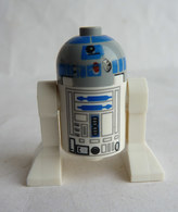 FIGURINE LEGO STAR WARS -  R2-D2 LIGHT BLUISH GREY HEAD  - MINI FIGURE 2008 à 2013 Légo - Figuren