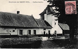 62 Environs De SAINT POL. Catherinette Ancienne Guinguette Animation Cycliste! Impr. De L’abeille De La Ternoise - Autres & Non Classés