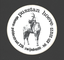 Zwijndrecht - Manège Pusztan Hoeve - Zelfklever / Sticker - Zwijndrecht