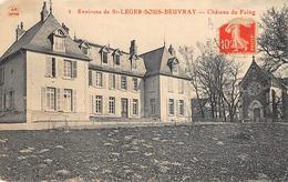 St Léger Sous Beuvray             71       Château De Foing         (voir Scan) - Andere & Zonder Classificatie