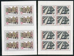 CZECH REPUBLIC 1994 Architecture Sheetlets MNH / ** .  Michel 39-40 Kb - Blokken & Velletjes