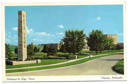 Entrance To Boy's Town , Omaha, Nebraska - Omaha