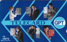 UK, TEL-ARROW-1GPTA, GPT Test Card, Plessey, Telecard Blue Arrow 10U, 2 Scans. - Bedrijven Uitgaven