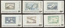 Grenada Grenadines  1978  SG 265-70  Anniversary First Zeppelin Flight  Unmounted Mint - Grenade (1974-...)