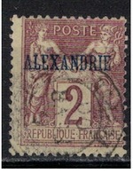 ALEXANDRIE          N°  YVERT  2  ( 1 )   OBLITERE       ( Ob   5/54 ) - Used Stamps