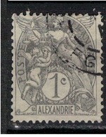 ALEXANDRIE          N°  YVERT    19         OBLITERE       ( Ob   5/54 ) - Used Stamps