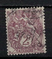 ALEXANDRIE          N°  YVERT    20  ( 2 )    OBLITERE       ( Ob   5/54 ) - Used Stamps