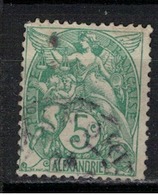 ALEXANDRIE          N°  YVERT    23  ( 1 )  OBLITERE       ( Ob   5/54 ) - Used Stamps