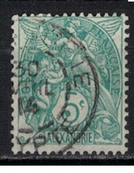 ALEXANDRIE          N°  YVERT    23  ( 2 )  OBLITERE       ( Ob   5/54 ) - Used Stamps