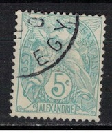 ALEXANDRIE          N°  YVERT    23  ( 4 )  OBLITERE       ( Ob   5/54 ) - Used Stamps