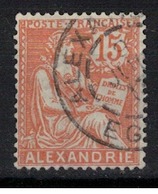 ALEXANDRIE          N°  YVERT    25    ( 1 )         OBLITERE       ( Ob   5/54 ) - Used Stamps