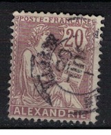ALEXANDRIE          N°  YVERT    26    (1)    OBLITERE       ( Ob   5/54 ) - Used Stamps