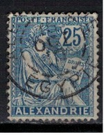 ALEXANDRIE          N°  YVERT    27   ( 5 )         OBLITERE       ( Ob   5/54 ) - Used Stamps