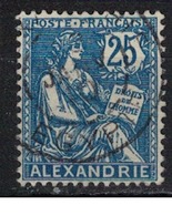 ALEXANDRIE          N°  YVERT    27   ( 8 )         OBLITERE       ( Ob   5/54 ) - Used Stamps