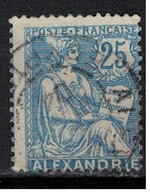 ALEXANDRIE          N°  YVERT    27   ( 10 )         OBLITERE       ( Ob   5/54 ) - Used Stamps