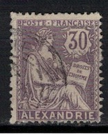 ALEXANDRIE          N°  YVERT    28         OBLITERE       ( Ob   5/54 ) - Used Stamps