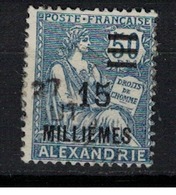 ALEXANDRIE          N°  YVERT    71         OBLITERE       ( Ob   5/55 ) - Used Stamps