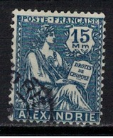 ALEXANDRIE          N°  YVERT    76             OBLITERE       ( Ob   5/55 ) - Used Stamps