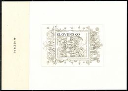 CB0543 Slovakia 2012 Historical Mural Engraving Proof MNH - Varietà & Curiosità