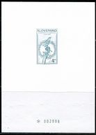 CB0545 Slovakia 1999 Symphony Orchestra Violin And Bird Engraving Proofs MNH - Errors, Freaks & Oddities (EFO)