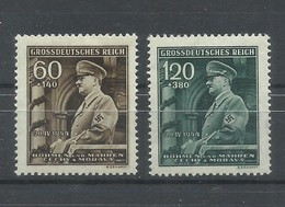 BOHEMIA Y MORAVIA   YVERT   115/16  MH  * - Unused Stamps