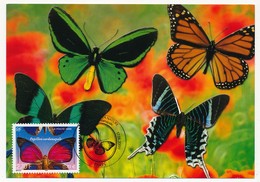 FRANCE - Carte Maximum - Regards Sur La Nature - Papillon Sardanapale - PARIS 17-06-2000 - 2000-2009
