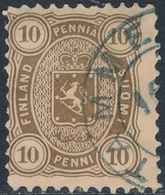 Finlandia 1875  Yvert Tellier  15a Escudo - 10 Penniä US - Otros & Sin Clasificación