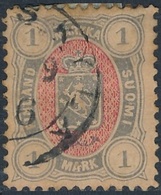 Finlandia 1889  Yvert Tellier  33 Escudo US - Otros & Sin Clasificación