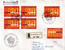 Luxembourg 1971 - Congrès Mondial U.C.I.P  (7.276.1) - Covers & Documents