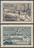 Finlandia 1942  Yvert Tellier  251/52 Serie */NH - Other & Unclassified