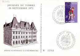 Luxembourg 1971 - Journée Du Timbre (7.282) - Covers & Documents