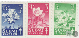 Finlandia 1950  Yvert Tellier  368/70 Cruz Roja * / PO - Sonstige & Ohne Zuordnung