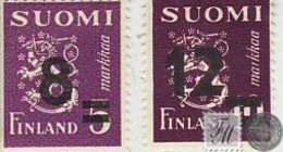 Finlandia 1946  Yvert Tellier  309/10 Sellos  * / PO - Sonstige & Ohne Zuordnung