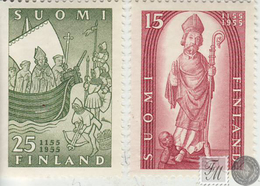 Finlandia 1955  Yvert Tellier  422/23 Religion  */NH - Sonstige & Ohne Zuordnung