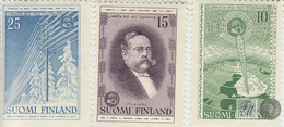 Finlandia 1955  Yvert Tellier  433/35 Telegrafos  */NH - Sonstige & Ohne Zuordnung