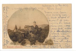 23647 - Aubonne +cachet Ambulant 1899 (attention Trou D'épingle) - Aubonne