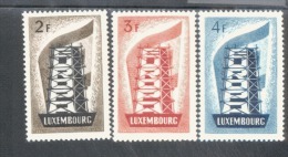 CEPT Luxemburg 555 - 557  ** Postfrisch MNH - 1956
