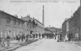 Montchanin Les Mines         71      Sortie Du Personnel De La Tuilerie       (voir Scan) - Sonstige & Ohne Zuordnung