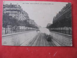 CPA - PARIS - BOULEVARD PEREIRE, PRIS RUE BAYEN - TRAIN - Paris (17)