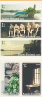 Finlandia 2009  Yvert Tellier  1947/51 La Sauna/adh. De Carnet ** - Unused Stamps