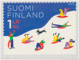 Finlandia 2013  Yvert Tellier  2181 Juegos En La Nieve 1ª Class.  ** - Unused Stamps